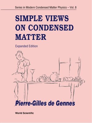 cover image of Simple Views On Condensed Matter (Expanded Edition)